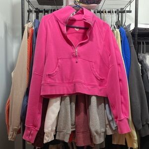 like new sonic pink lululemon scuba